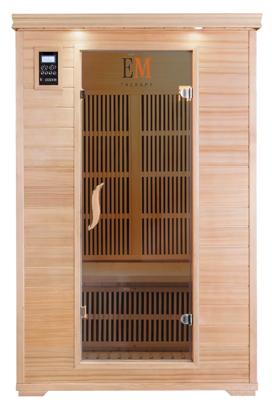 EM-02 infrared sauna room for 2 people