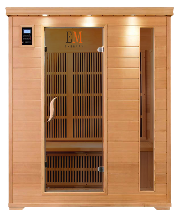 EM-03 infrared sauna room for 3 people